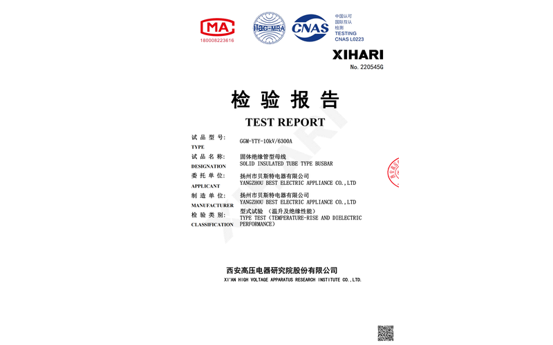 檢驗(yàn)報(bào)告