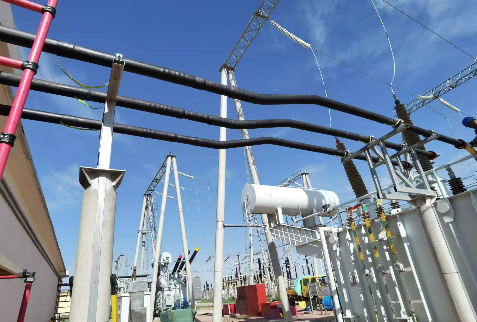 35KV全絕緣銅管母線（內(nèi)蒙包頭）